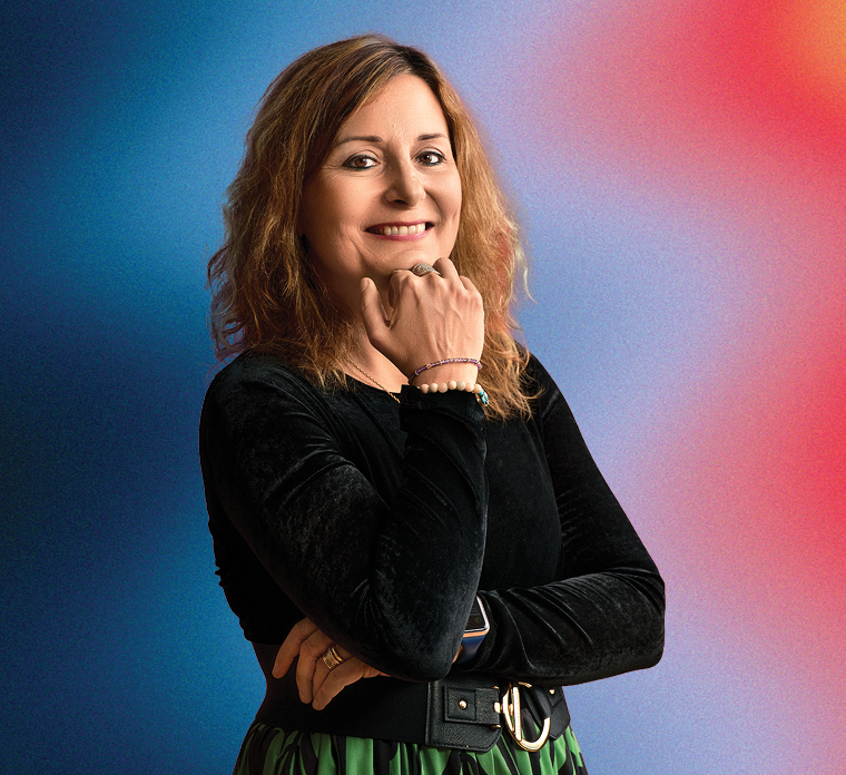 カティア・パセリーニ、アルトゥーロ・パガン、そして彼らの息子ディエゴのセルフィー。